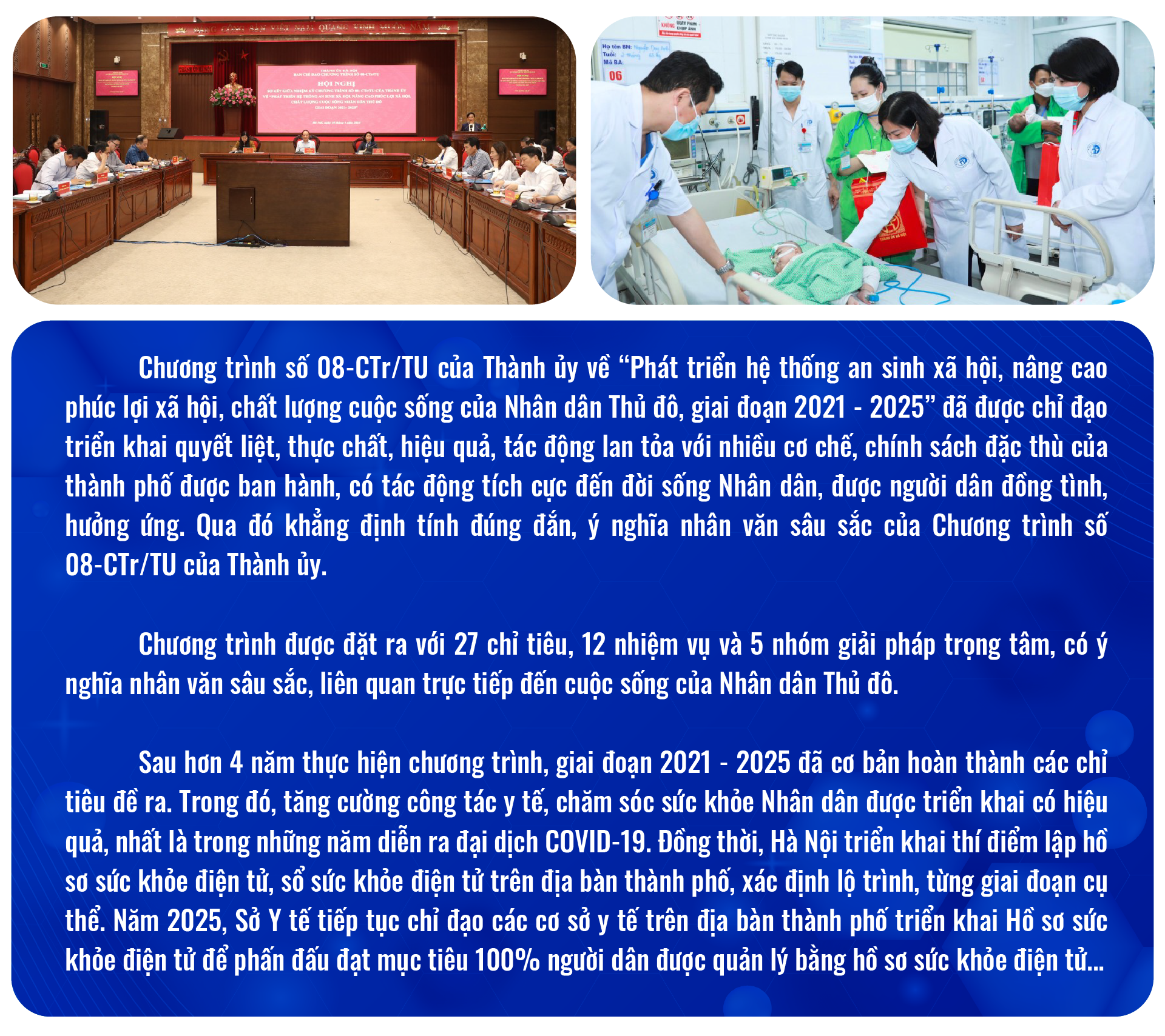 Y tế Thủ đô: Tăng tốc chuyển đổi số, triểnkhai bệnh án điệntử đồngbộ