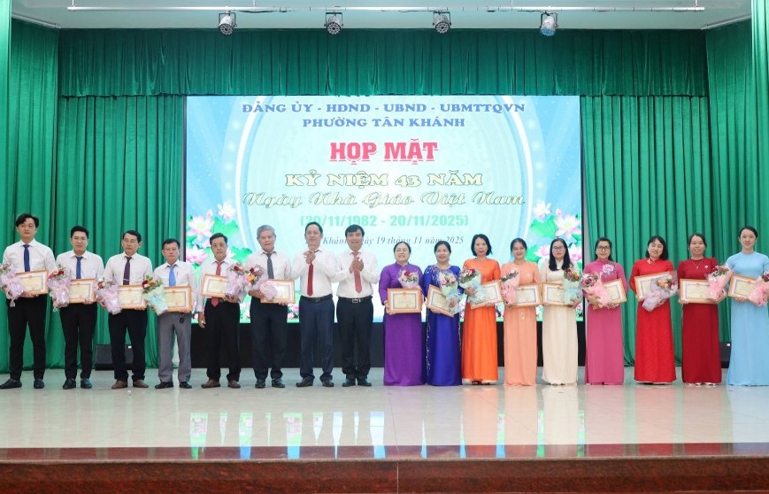 Không khí tri ân nhà giáo lan tỏa tại TP Hồ Chí Minh