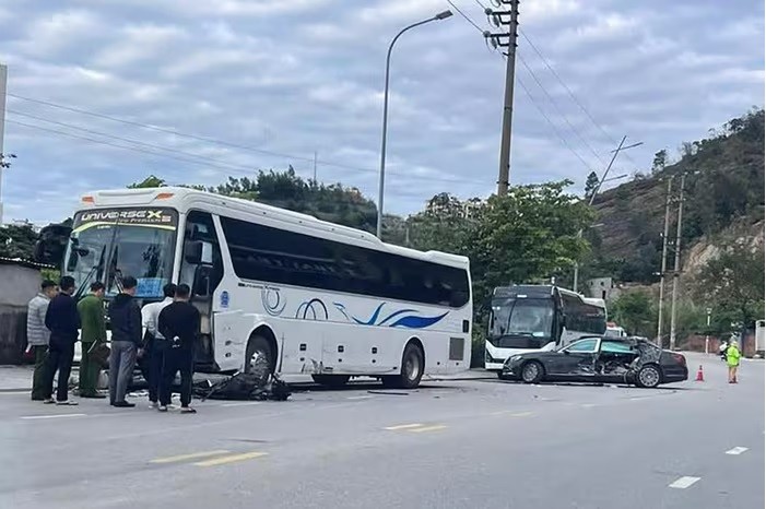 Hiện trường vụ tai nạn