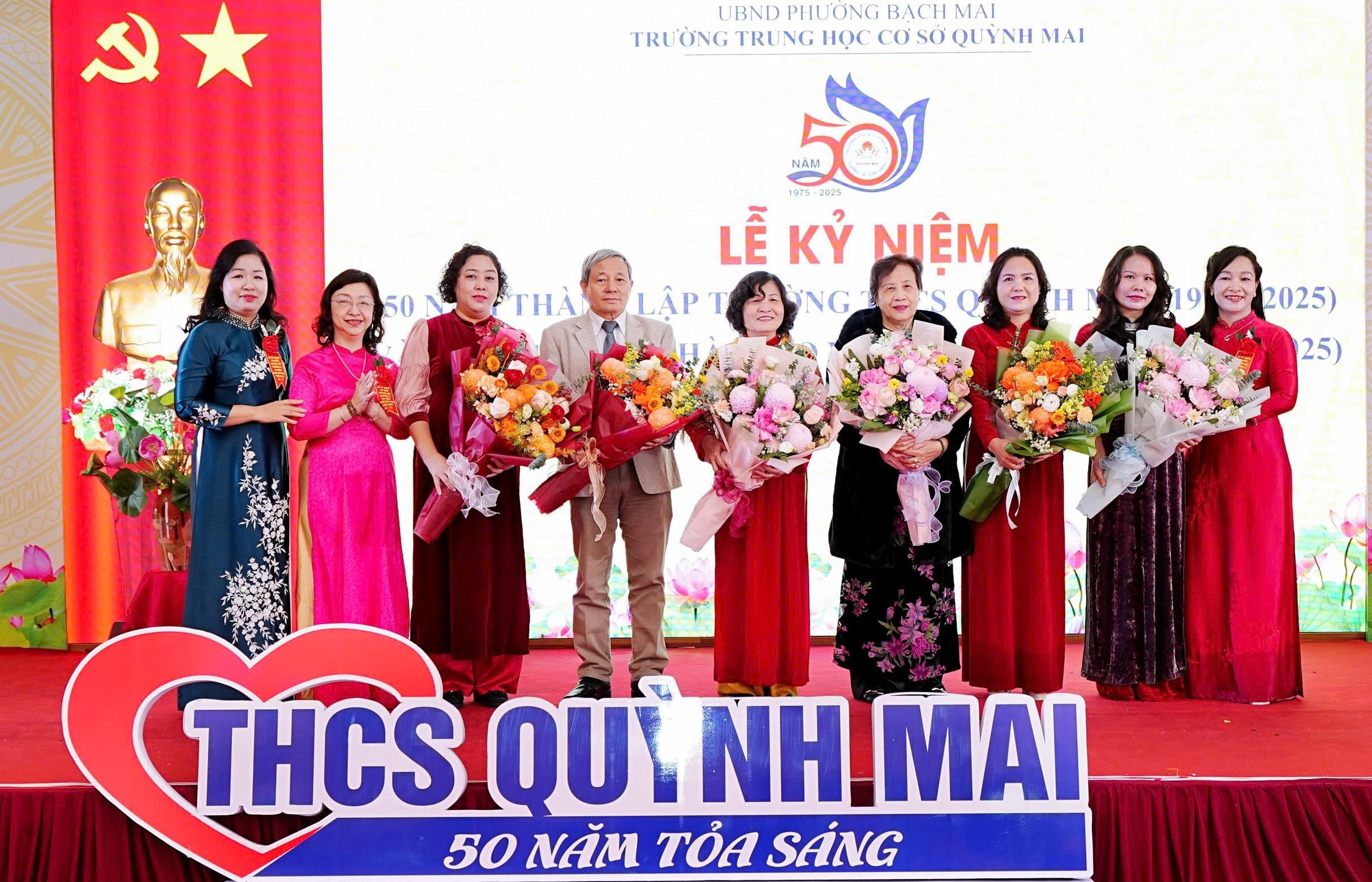 Trường THCS Quỳnh Mai tự hào nửa thế kỷ trưởng thành, phát triển