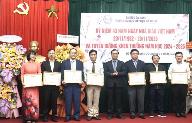 Đại học Sư phạm Kỹ thuật tuyên dương 80 chiến sĩ thi đua cơ sở