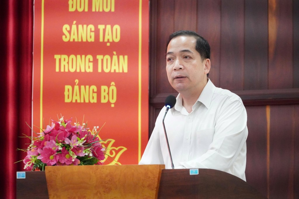 Phó Hiệu trưởng Trường Cán bộ Thanh tra Nguyễn Huy Hoàng