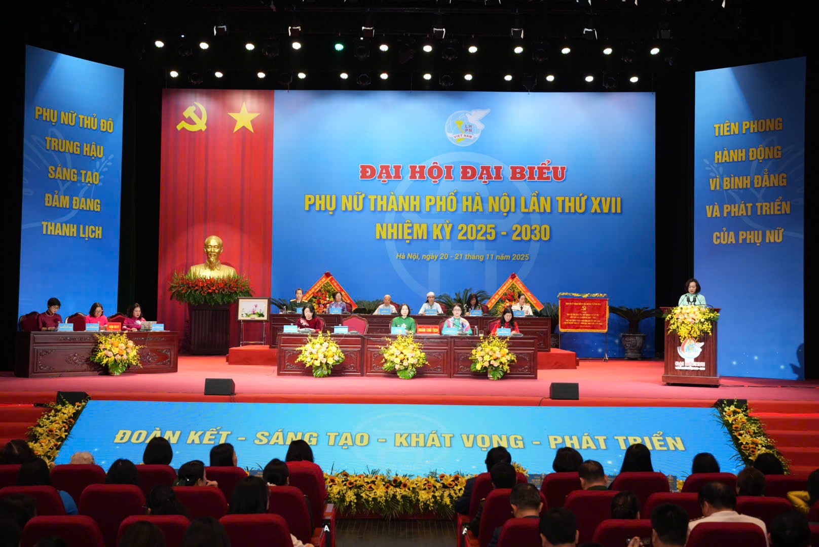 Khai mạc Đại hội đại biểu Phụ nữ TP Hà Nội lần thứ XVII