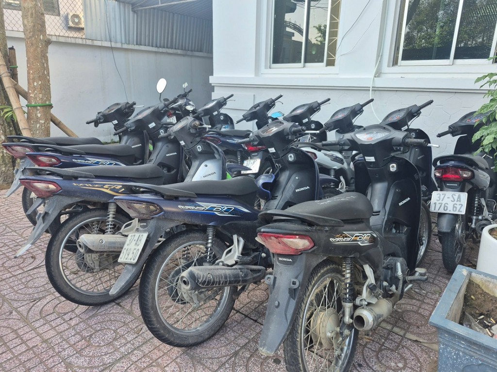 Tang vật thu giữ