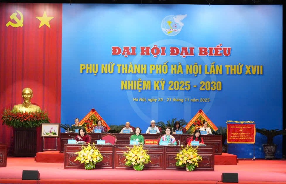 Khai mạc Đại hội đại biểu Phụ nữ TP Hà Nội lần thứ XVII