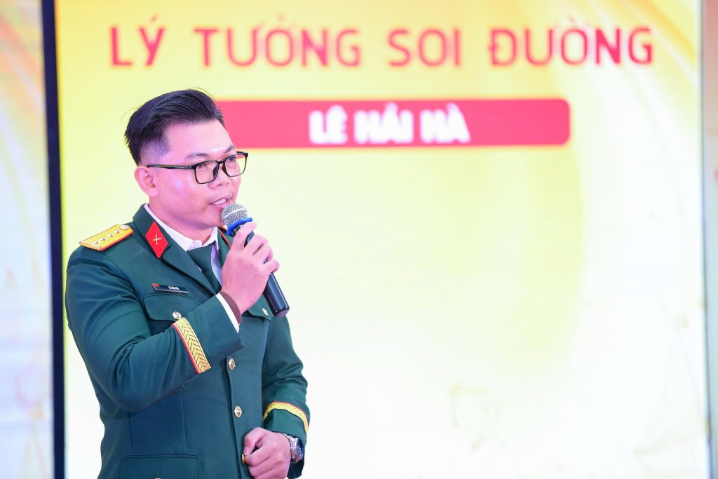 Đại úy Lê Hải Hà, giảng viên Trường Sĩ quan Lục quân 2