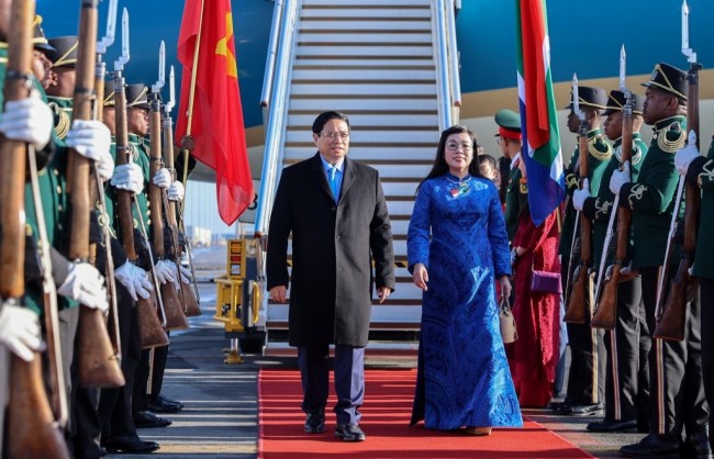 Thủ tướng Phạm Minh Chính tới Nam Phi tham dự Hội nghị thượng đỉnh G20