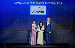 Văn Phú được vinh danh Top 100 nơi làm việc tốt nhất Việt Nam