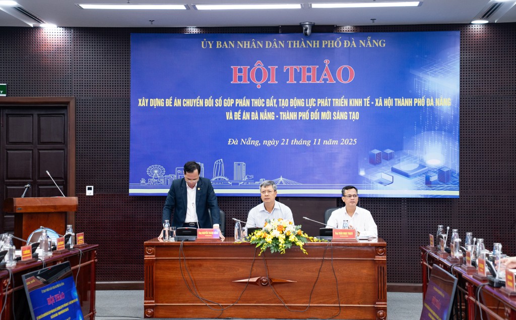 Phó Chủ tịch UBND thành phố Đà Nẵng Hồ Quang Bửu chủ trì hội nghị (Ảnh Út Vũ)