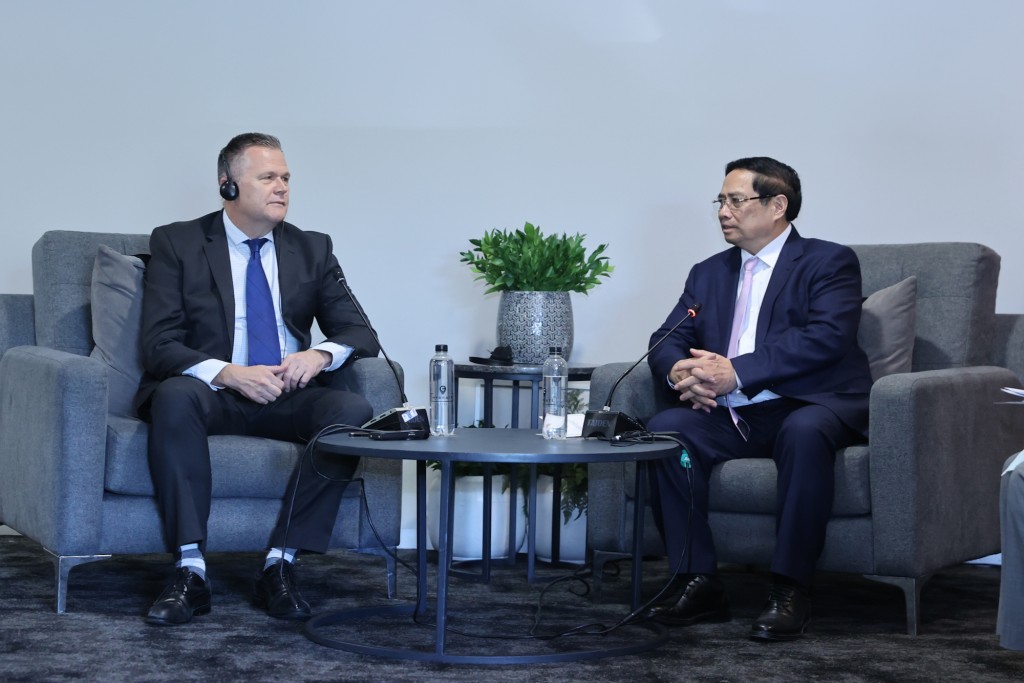 Thủ tướng đề nghị, Airlink thúc đẩy hợp tác với các hãng hàng không Việt Nam nhằm tăng cường hơn nữa kết nối về hàng không giữa hai nước - Ảnh: VGP/Nhật Bắc