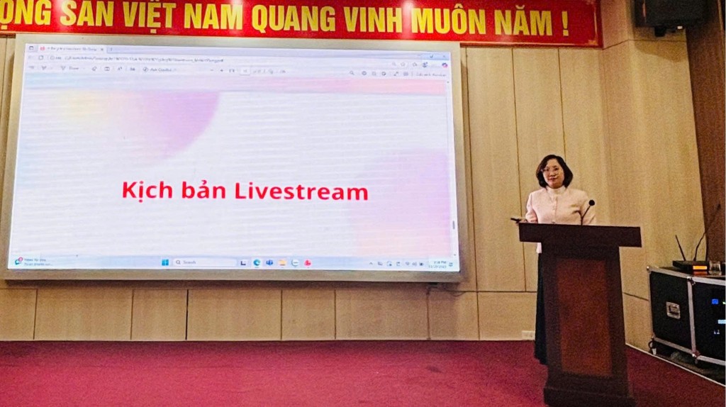 Nâng cao kỹ năng livestream cho doanh nghiệp và tiểu thương