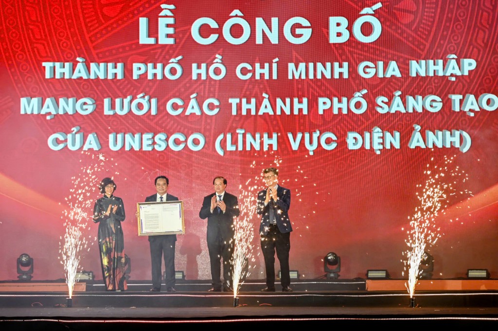 TP Hồ Chí Minh đón nhận danh hiệu UNESCO