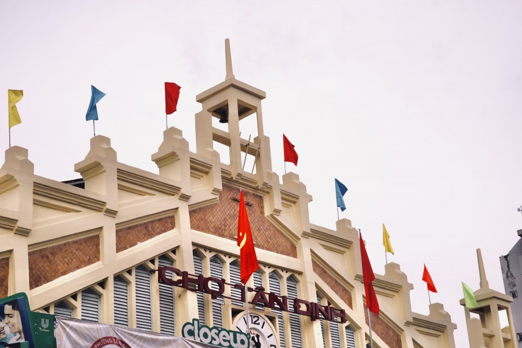 Kiến trúc độc đáo của chợ Tân Định