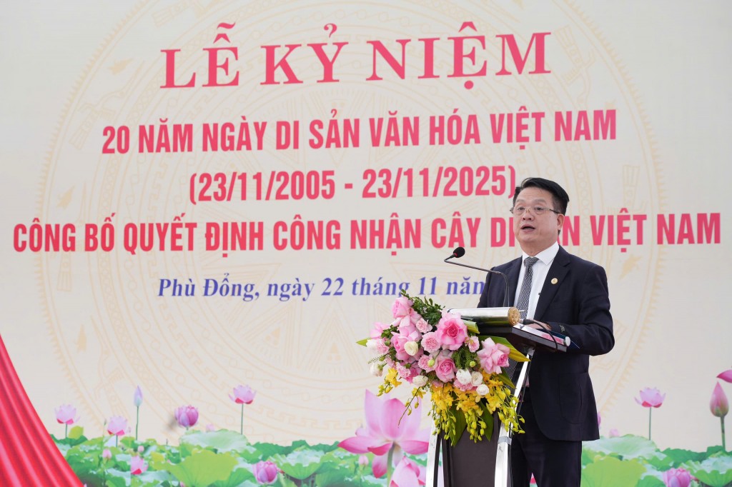 Xã Phù Đổng công bố Quyết định công nhận Cây Di sản Việt Nam