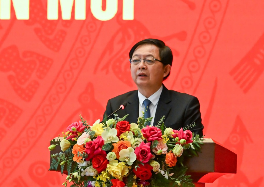 Phó Thủ tướng Hồ Quốc Dũng phát biểu tại Diễn đàn xây dựng pháp luật lần thứ nhất - Ảnh: VGP