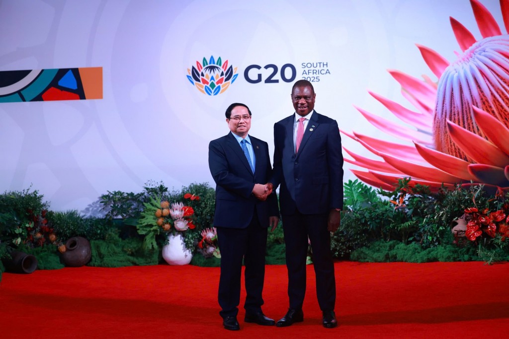 Tại hội nghị lần này, Thủ tướng Phạm Minh Chính sẽ có những chia sẻ, đánh giá và đề xuất quan trọng để cùng các nước đóng góp xây dựng một trật tự kinh tế quốc tế và hệ thống quản trị kinh tế toàn cầu công bằng, bao trùm và bền vững - Ảnh: VGP/Nhật Bắc Tại hội nghị lần này, Thủ tướng Phạm Minh Chính sẽ có những chia sẻ, đánh giá và đề xuất quan trọng để cùng các nước đóng góp xây dựng một trật tự kinh tế quốc tế và hệ thống quản trị kinh tế toàn cầu công bằng, bao trùm và bền vững - Ảnh: VGP/Nhật Bắc