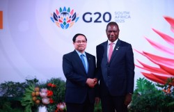 Thủ tướng Phạm Minh Chính bắt đầu các hoạt động tại Hội nghị Thượng đỉnh G20