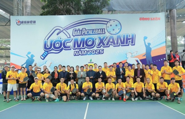 Khai mạc giải pickleball "Ước mơ xanh" 2025 vì cộng đồng