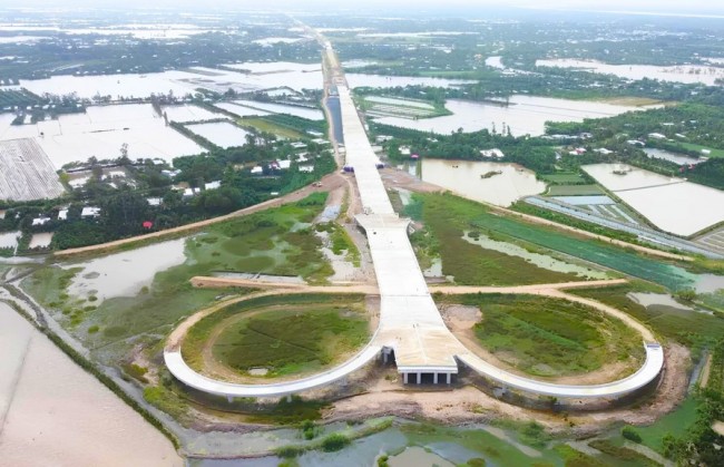 Tiến độ cao tốc Cao Lãnh - An Hữu vượt kỳ vọng