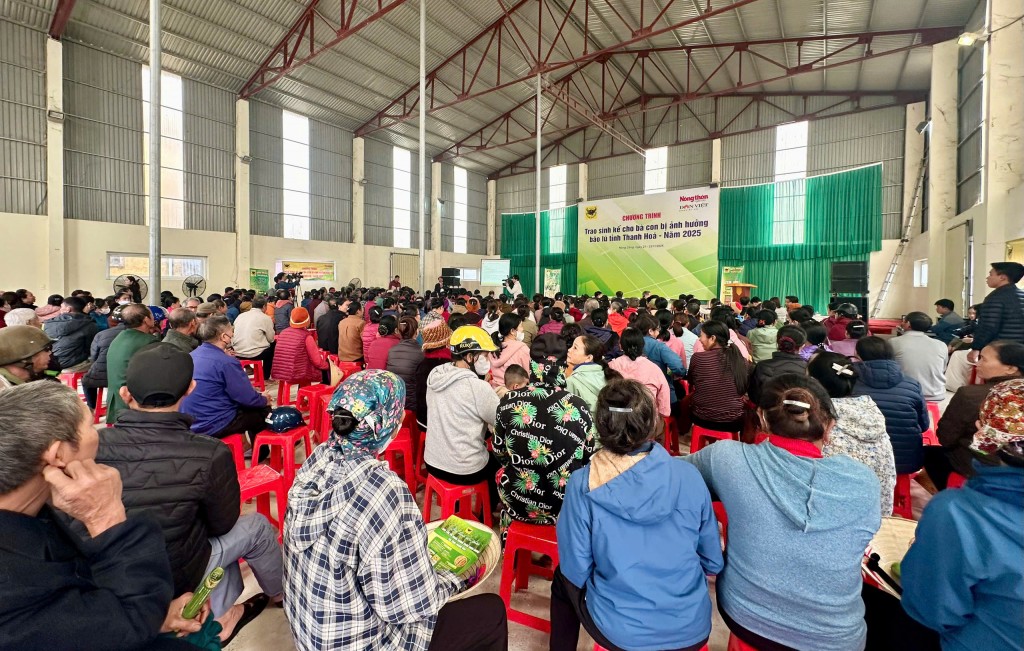 Bình Điền trao sinh kế cho bà con vùng bão lũ tỉnh Thanh Hoá