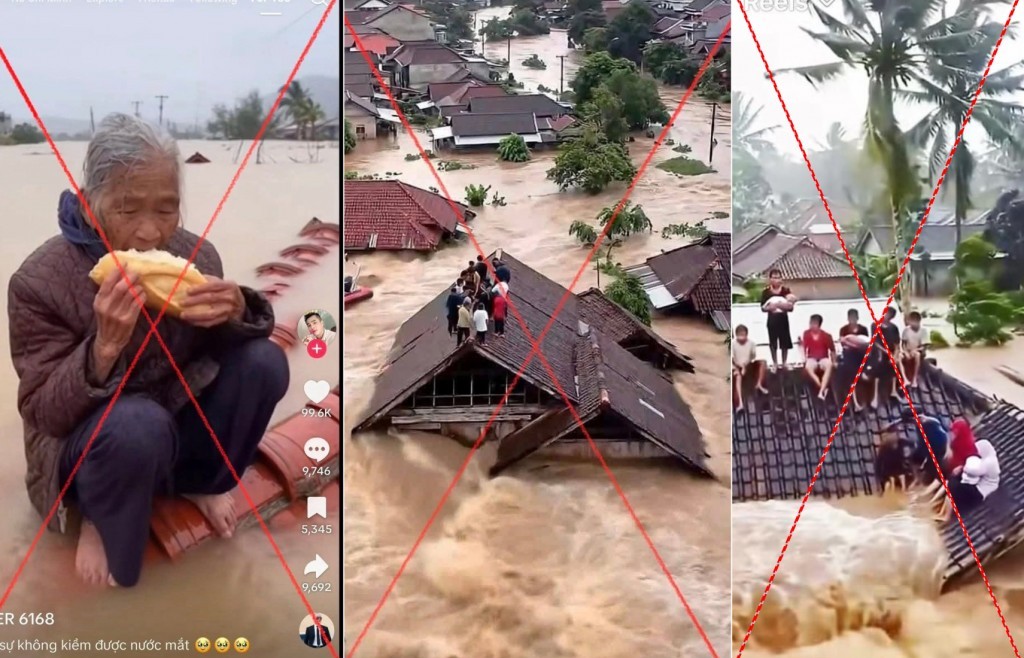 Bộ Công an cảnh báo tin giả liên quan đến mưa lũ ở miền Trung