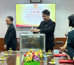 Chung tay lan tỏa nghĩa tình với đồng bào vùng lũ