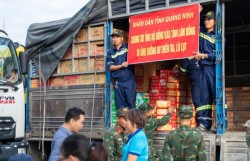 Quảng Ninh hỗ trợ nhân dân Lâm Đồng khắc phục thiên tai lũ lụt