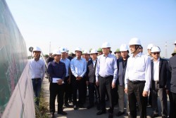 Bí thư Thành uỷ Hà Nội kiểm tra tiến độ Dự án đường Vành đai 4