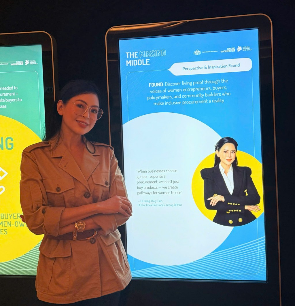 CEO IPPG Lê Hồng Thủy Tiên: Khi phụ nữ vươn lên, nền kinh tế vươn lên CEO IPPG Lê Hồng Thủy Tiên: Khi phụ nữ vươn lên, nền kinh tế vươn lên