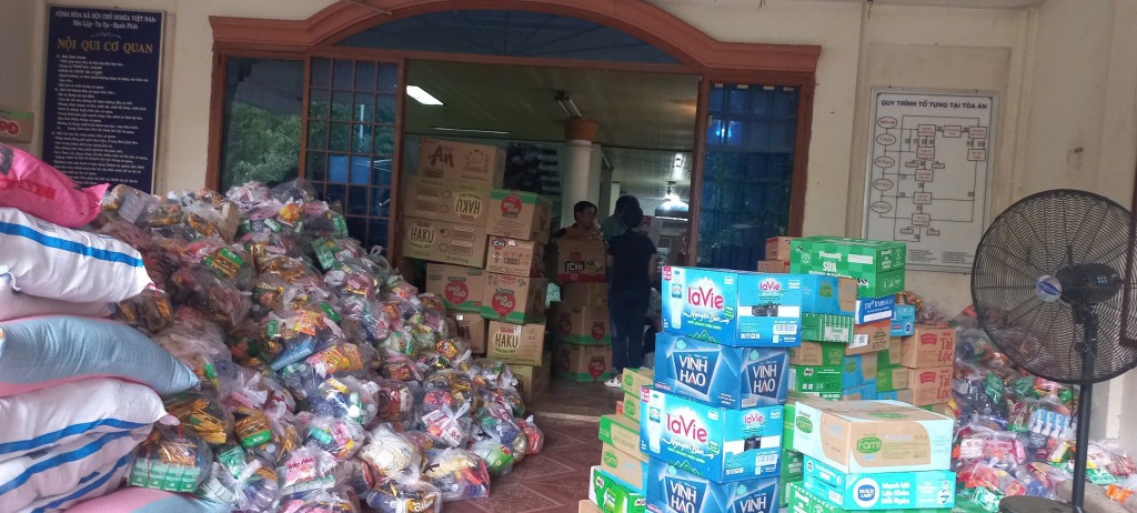 Dòng chảy nghĩa tình từ TP Hồ Chí Minh gửi về miền Trung Tây