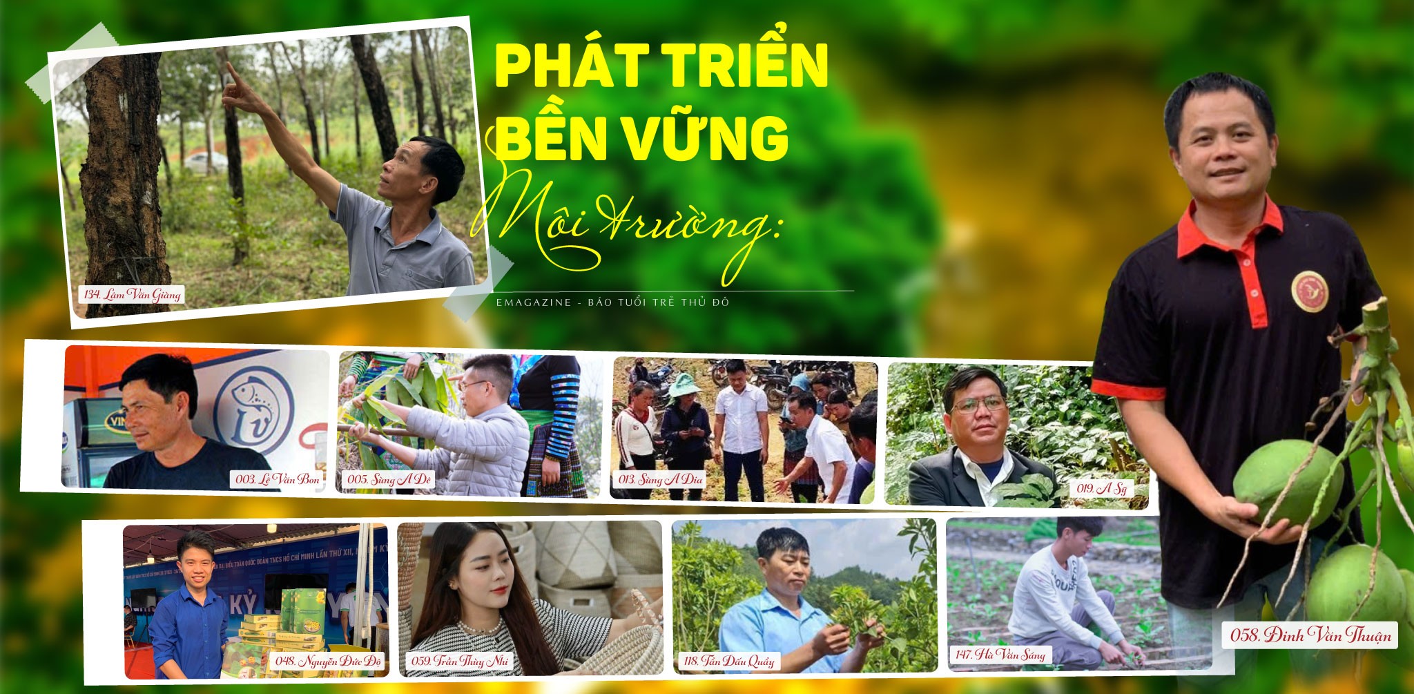 150 câu chuyện - 6 lĩnh vực - 1 tinh thần