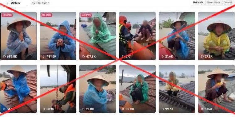 Đừng để tin giả làm chúng ta hoang mang giữa lúc miền Trung đang khốn khó