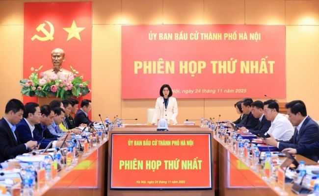 Ủy ban Bầu cử TP Hà Nội họp phiên thứ nhất