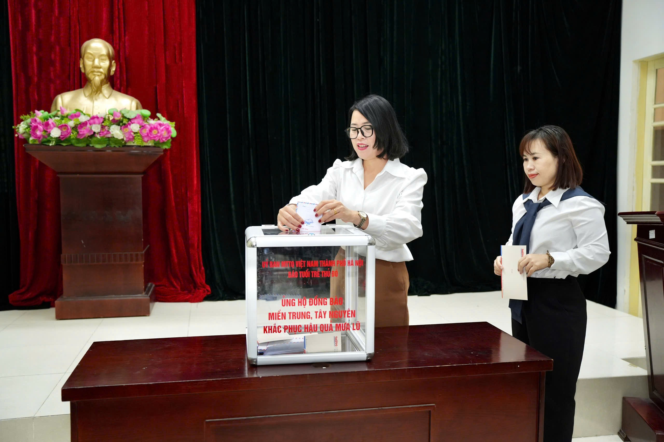 Báo Tuổi trẻ Thủ đô chung vai, sát cánh cùng đồng bào miền Trung