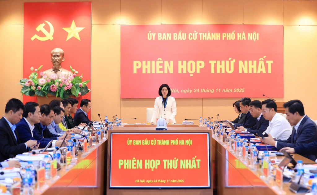 Ủy ban Bầu cử TP Hà Nội họp phiên thứ nhất