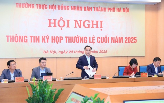 Kỳ họp cuối năm của HĐND TP Hà Nội khai mạc ngày 26/11