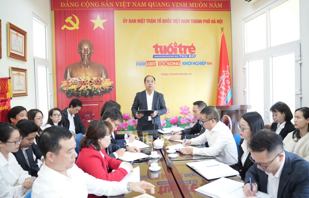 Báo Tuổi trẻ Thủ đô chung vai, sát cánh cùng đồng bào miền Trung