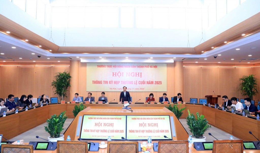 Kỳ họp cuối năm của HĐND TP Hà Nội khai mạc ngày 26/11