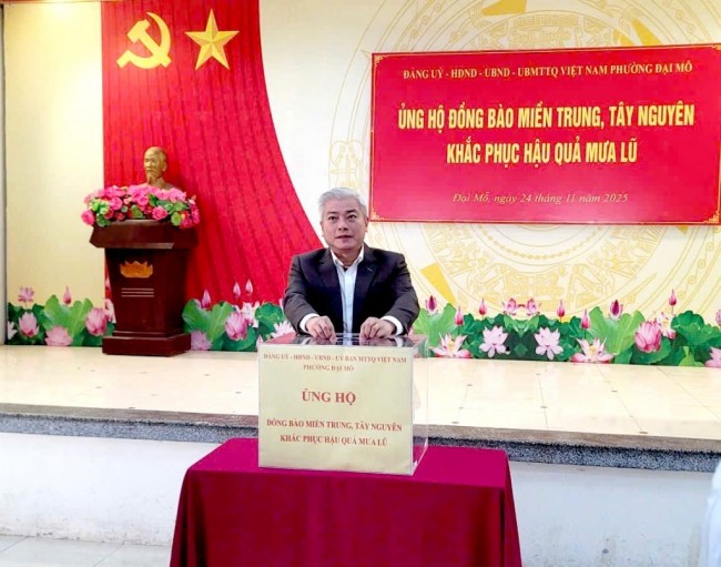 Phường Đại Mỗ hướng về miền Trung, Tây Nguyên ruột thịt