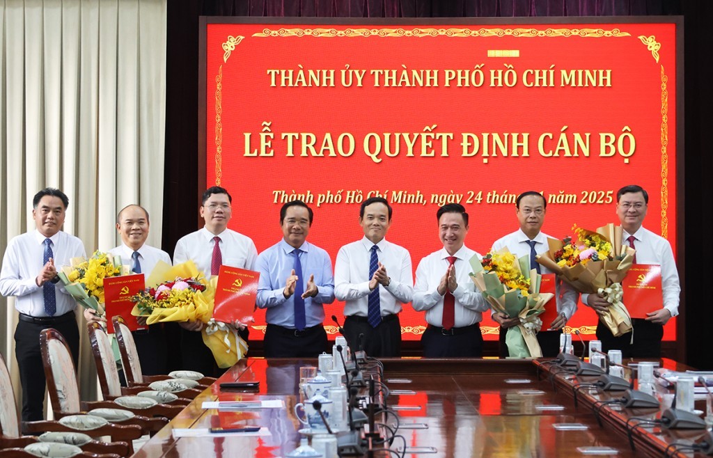 Bí thư Thành ủy TP Hồ Chí Minh đặt kỳ vọng lớn đối với đội ngũ vừa nhận nhiệm vụ