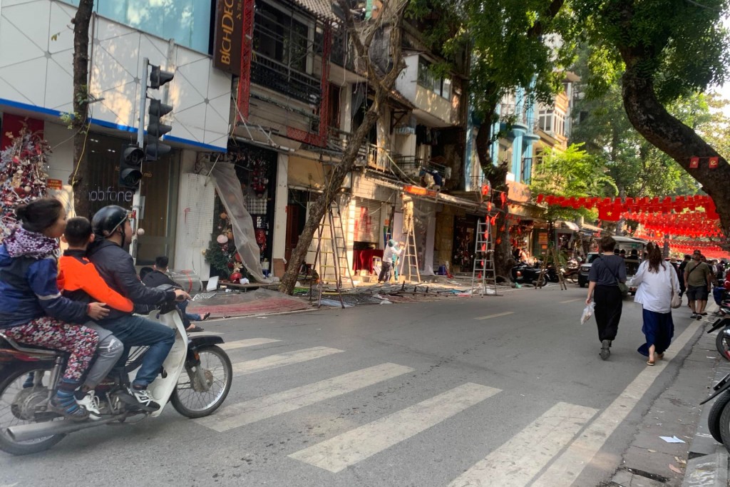 Phố phường được trả lại vỉa hè thông thoáng