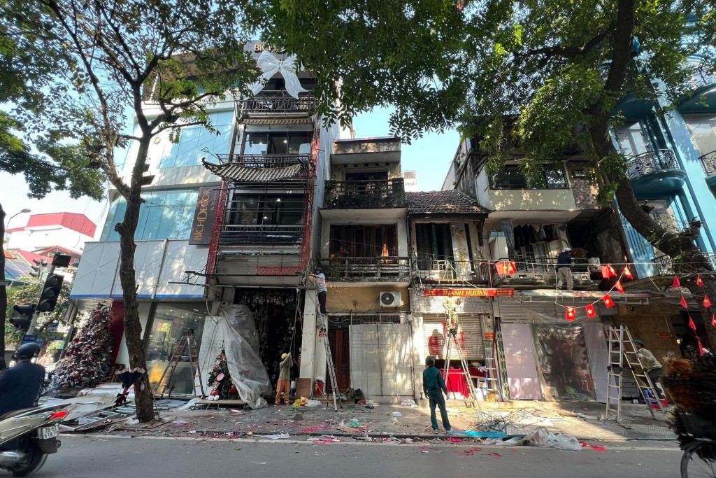 Những hành vi lấn chiếm vỉa hè bị dẹp bỏ