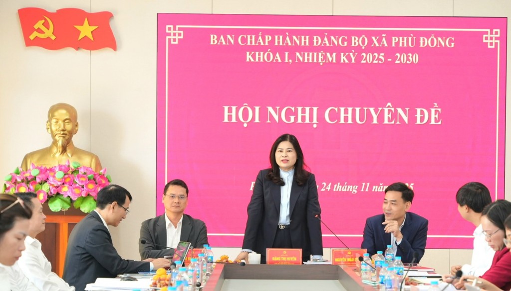 Ban Chấp hành Đảng bộ xã Phù Đổng thông qua Chương trình công tác toàn khóa Ban Chấp hành Đảng bộ xã Phù Đổng thông qua Chương trình công tác toàn khóa