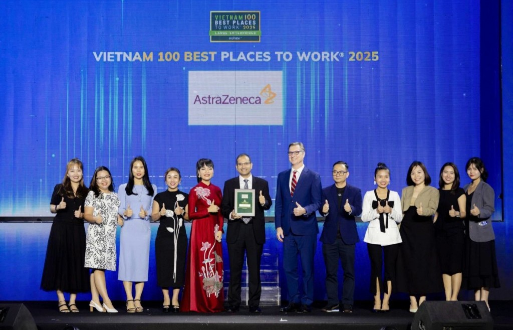 AstraZeneca Việt Nam vào top 100 nơi làm việc tốt nhất Việt Nam