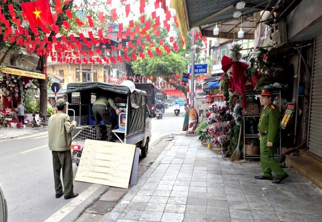 Quyết liệt, xây dựng phường kiểu mẫu về trật tự, văn minh đô thị