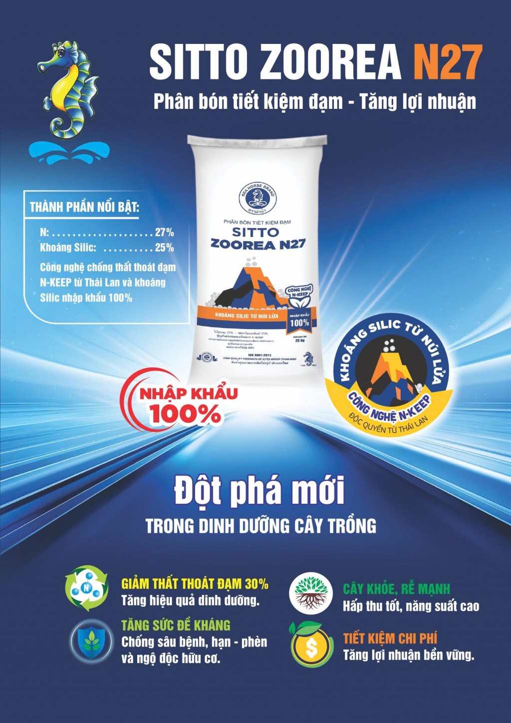 Phân bón ZOOREA thế hệ mới giúp nhà nông tiết kiệm chi phí cao Phân bón ZOOREA thế hệ mới giúp nhà nông tiết kiệm chi phí cao