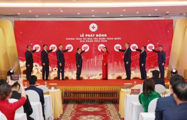 Hội chữ thập đỏ Việt Nam phát động thi đua yêu nước toàn quốc giai đoạn 2025 - 2030