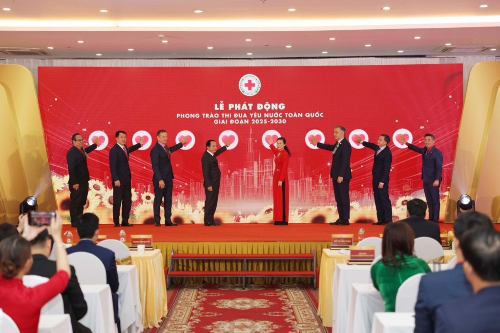 Hội chữ thập đỏ Việt Nam phát động thi đua yêu nước toàn quốc giai đoạn 2025 - 2030 Hội chữ thập đỏ Việt Nam phát động thi đua yêu nước toàn quốc giai đoạn 2025 - 2030