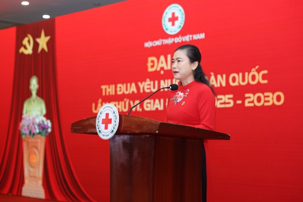 Hội chữ thập đỏ Việt Nam phát động thi đua yêu nước toàn quốc giai đoạn 2025 - 2030 Hội chữ thập đỏ Việt Nam phát động thi đua yêu nước toàn quốc giai đoạn 2025 - 2030