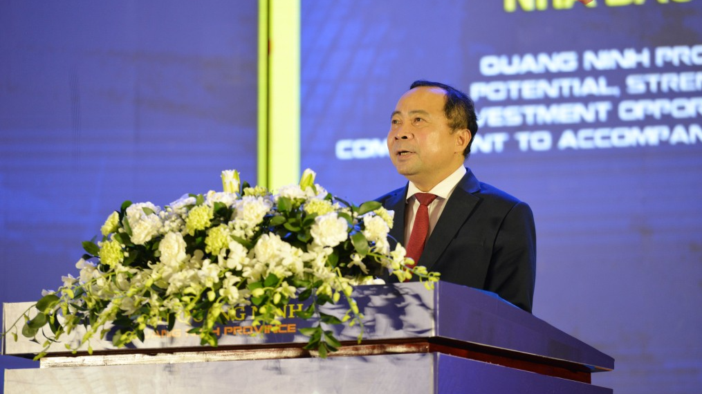 Thứ trưởng Thường trực Bộ Khoa học và Công nghệ Vũ Hải Quân chia sẻ những định hướng, chính sách quan trọng của Trung ương tại Hội nghị